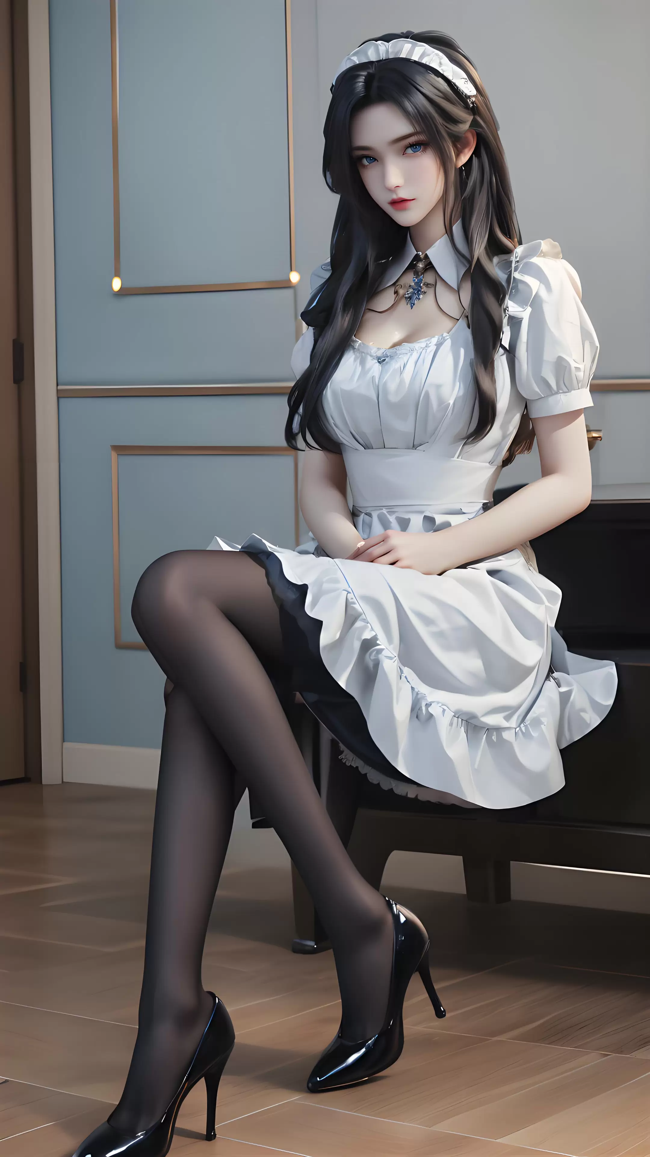 诛仙:陆雪琪黑丝女仆装