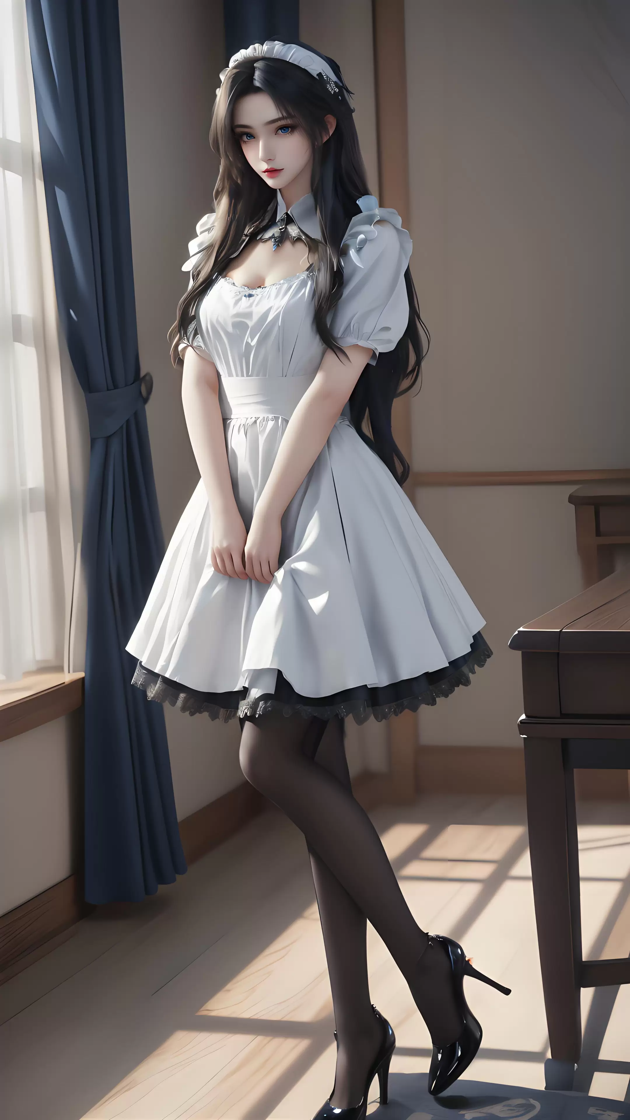 诛仙:陆雪琪黑丝女仆装