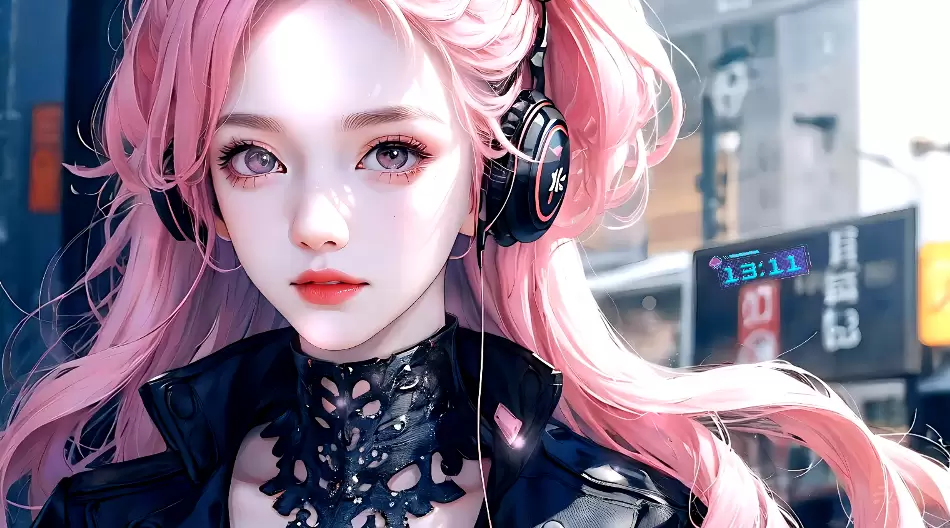 4K高清甜酷电竞少女视频分享