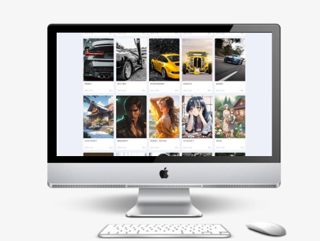 H自适应响应式相册图片网站模板 – 图片壁纸类网站源码下载